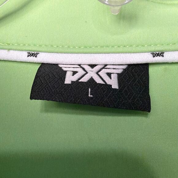 PXG Women's RP Signature Polo Shirt SZ L NWOT Lemon Grass Golf Pickleball Tennis - Picture 7 of 10